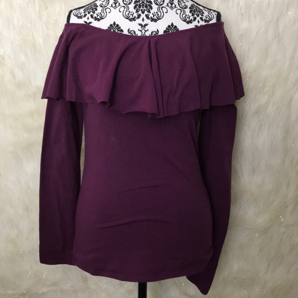 Free People off the Shoulder long sleeve top